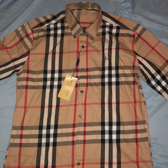 burberry shirt poshmark